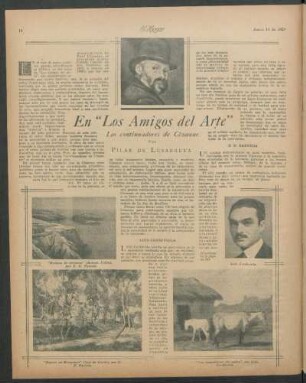 En "Los amigos del arte" : Los continuadores de Cézanne