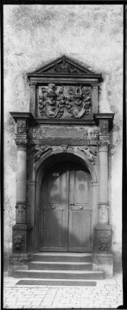 Messelhausen Katholische Sankt Burkhard Kirche Eingangsportal