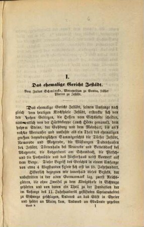 Zeitschrift des Vereins für Hessische Geschichte und Landeskunde : ZHG. 10, 10. 1865