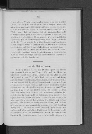 Heinrich Heines Vater.