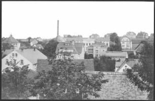 Großröhrsdorf. Blick auf den Ort