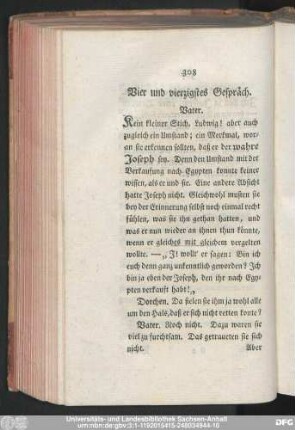 Vier und vierzigstes Gespräch.