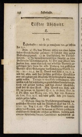 138-152, Eilfter Abschnitt; Zwölfter Abschnitt; Dreyzehenter Abschnitt; Vierzehenter Abschnitt; Fünfzehenter Abschnitt;