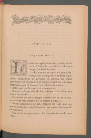 Capítulo XIX - La primera batalla
