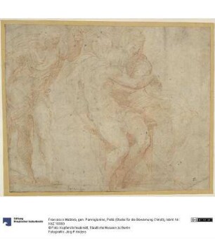 Pietà (Studie für die Beweinung Christi)