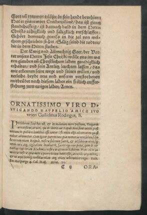 Ornatissimo Viro D. Wigando Happelio ...
