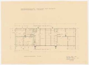 Siedlung Hinrichssegen, Bruckmühl Doppelwohnhaus: Grundriss Erdgeschoss 1:50