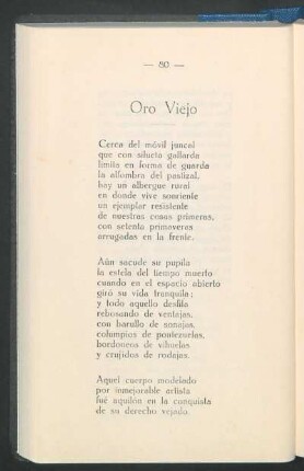 Oro viejo