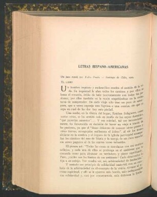 Letras hispano-americanas