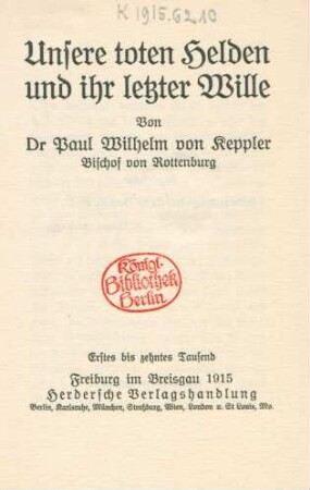 Unsere toten Helden und ihr letzter Wille