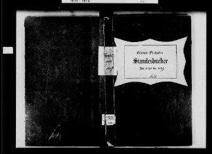 Oberhausen, katholische Gemeinde: Standesbuch 1821-1829