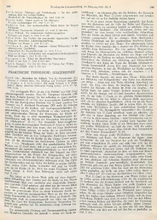 389-391 [Rezension] Casel, Odo, Mysterium der Ekklesia