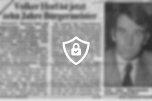 [Name maskiert] ist jetzt zehn Jahre Bürgermeister