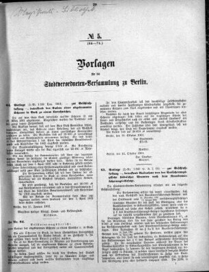 No. 5 (64-74), 18. Januar 1902