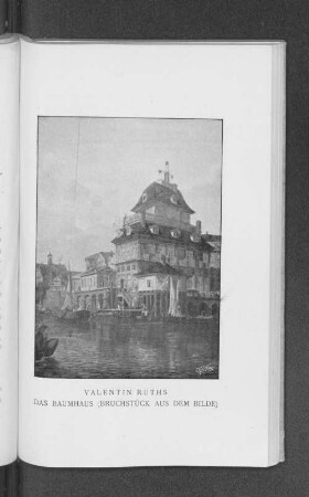 Das Baumhaus (Bruchstück aus dem Bilde)