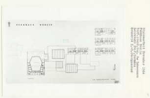 Funkhaus, Berlin-Mitte (Diplomarbeit bei Bernhard Hermkes): Grundrisse 2. - 5. Obergeschoss 1:200
