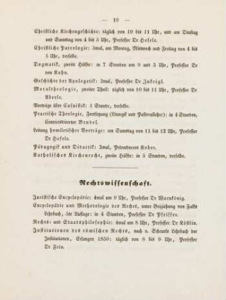 10-13, Rechtswissenschaft