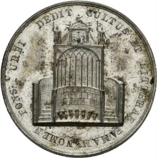 Medaille auf das 200-jährige Jubiläum der Gründung des Gymnasiums in Heilbronn 1820