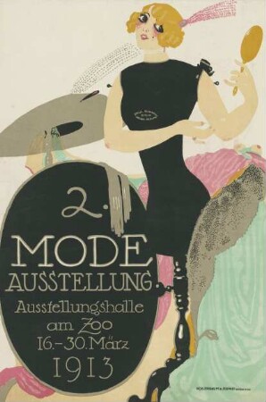 Zweite Mode Ausstellung. Ausstellungshalle am Zoo 1913