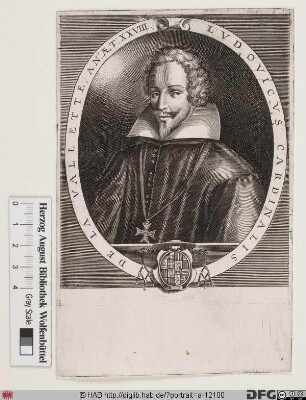 Bildnis Louis de Nogaret d'Épernon, cardinal de La Valette