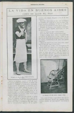 La vida en Buenos Aires - cómo se hace el pan