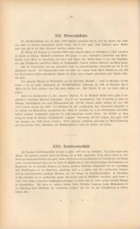 XXII. Speditionsgeschäft.