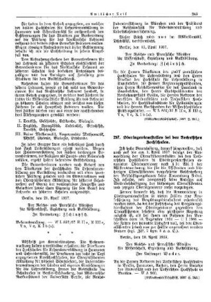 Oberingenieurstellen bei den Technischen Hochschulen : [Wissenschaft] ; [Für Preußen] ; [Amtliche Erlasse] ; [Amtlicher Teil]