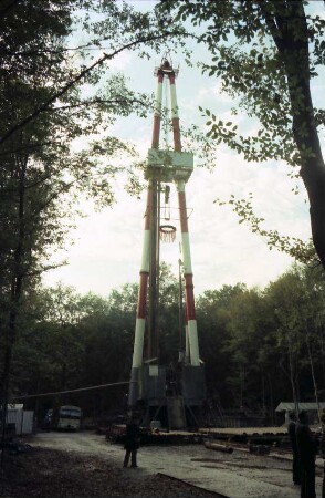 Freiburg: Bohrturm
