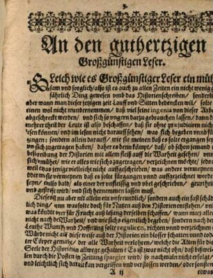 Relationis historicae continuatio : oder warhafftige Beschreibung aller furnamen und gedenkwürdigen Historien, so sich ... 1610 ... zugetragen