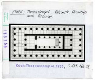Athen: Theseustempel, Rekonstruktion