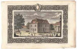 Ansichten von der Festung Königstein, Kupferstich um 1735 : Pinz, Johann Georg : Differentes vues dessinées d'après nature sur le chateau si renommé de Königstein : Cum Priv. Sac. Cas. Maj. / J. G. Pinz sculpsit. M. Engelbrecht excudit. - A. V. , [circa 1735]. - 14 Bl. : überw. Ill.