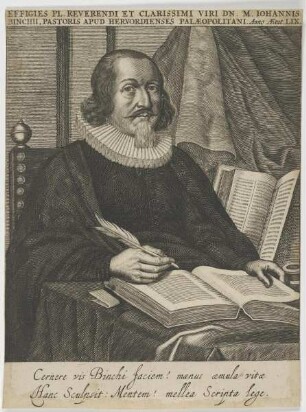 Bildnis des Iohannes BinchiusBildnis Johannes Binch(ius)