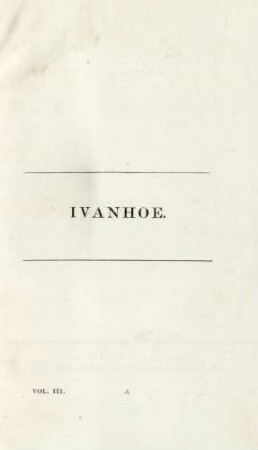 Ivanhoe