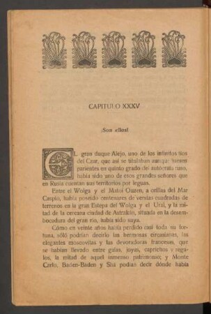 Capítulo XXXV - ¡Son ellos!