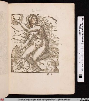 Diana als Luna.