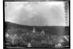 Ersingen Ortbild - Ansicht von Osten