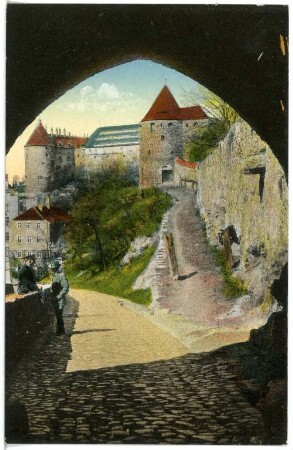 Bautzen. Blick durch das Mühltor