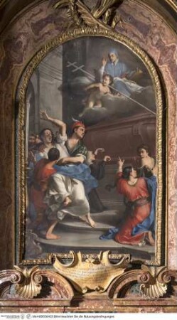 Der Hl. Laurentius Justinianus heilt eine Besessene