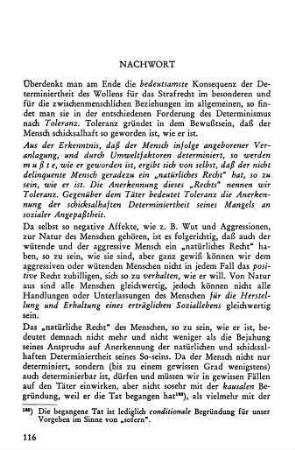 116-124, Nachwort