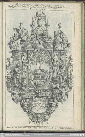 Friderici Roth-Scholtzii. Insignia Bibliopolarum et Typographorum. Sectio. XXXVII.