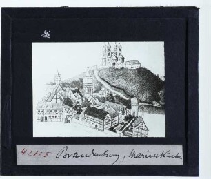Brandenburg an der Havel, Kirche St. Marien auf dem Harlungerberg (zerstört)