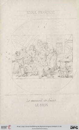 Le sommeil de l'enfant Jésus