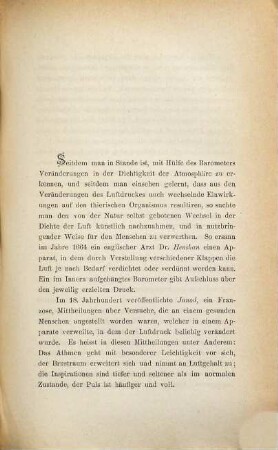 Die pneumatische Behandlung des Lungenemphysems
