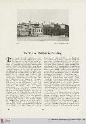 24: Die Deutsche Botschaft in Petersburg