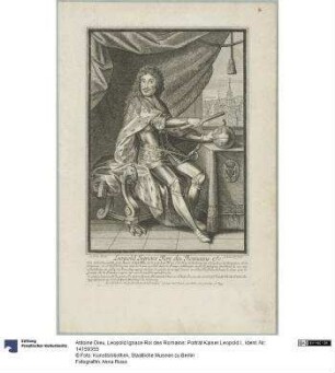 Leopold Ignace Roi des Romains: Porträt Kaiser Leopold I.
