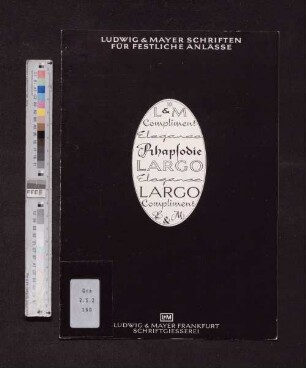 Schriften für festliche Anlässe