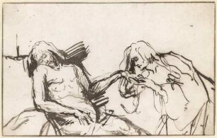 Die Beweinung Christi durch Maria Magdalena