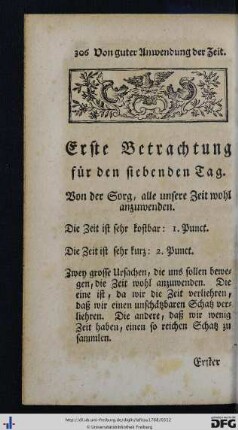 Siebender Tag.