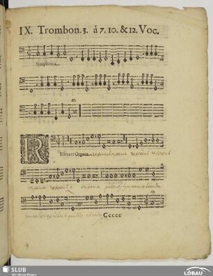 IX. Resonet organa