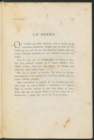 La senda
